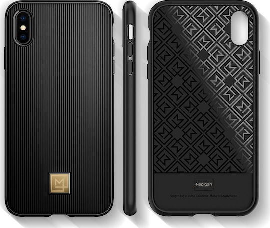 Spigen La Manon Classy Back Cover Plastic Black (iPhone XS Max)