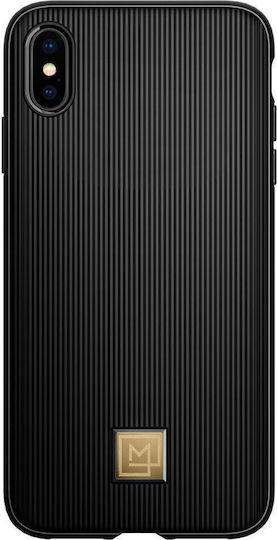 Spigen La Manon Classy Back Cover Plastic Black (iPhone XS Max)