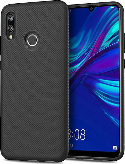 Back Cover Σιλικόνης Μαύρο (Huawei P Smart 2019)