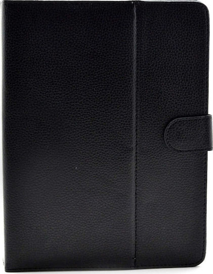 Ancus Book Flip Cover Μαύρη (Universal 9.7")