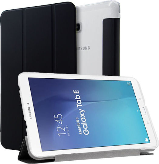 Tri-Fold Flip Cover Μαύρη (Galaxy Tab E 9.6)