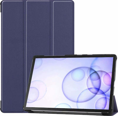 Tri-Fold Flip Cover Δερματίνης Navy (Galaxy Tab S6 10.5)