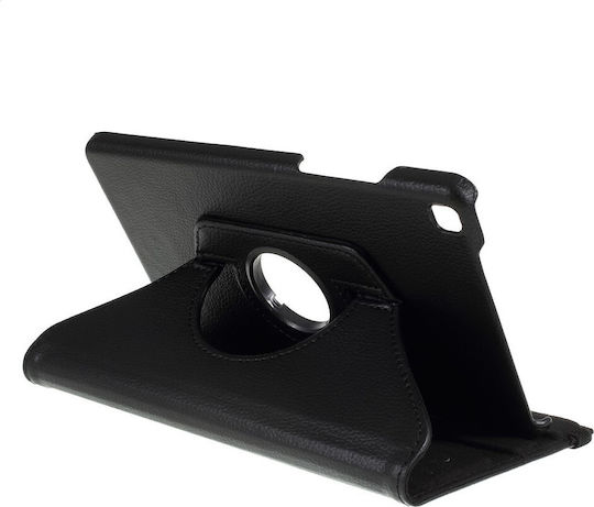 Flip Cover Δερμάτινη Περιστρεφόμενη Μαύρη (Galaxy Tab A 8.0 2019)