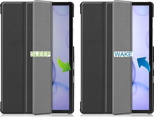 Husă Slim Smart Flip Cover Neagră (Galaxy Tab S6 10.5)
