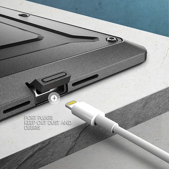Supcase Unicorn Beetle Pro Back Cover Ανθεκτική Μαύρη (iPad 2019/2020/2021 10.2'')