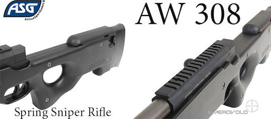 Asg Аерозарядно оръжие Airsoft AW 308 Spring Sniper 6мм