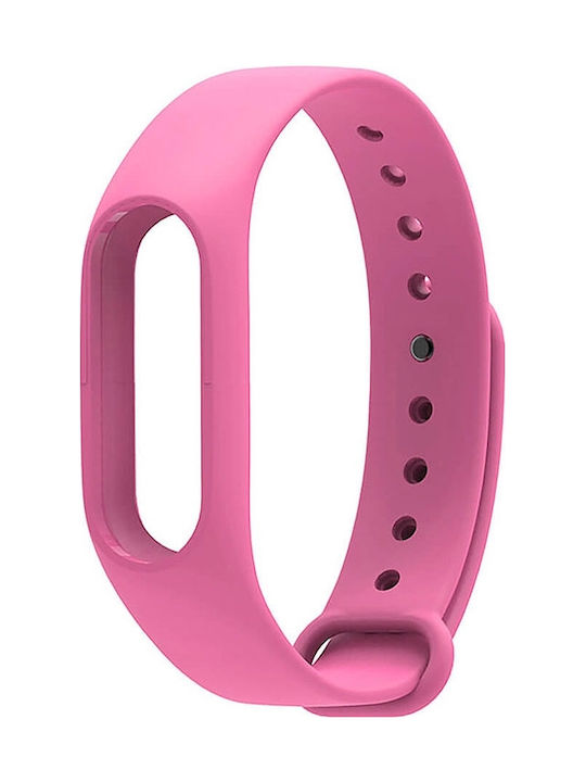 Λουράκι Σιλικόνης με Pin Ροζ (Mi Band 3/Mi Smart Band 4)