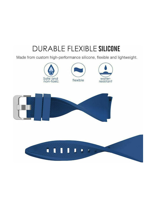 Tech-Protect Smoothband Strap Silicone Midnight Blue (Galaxy Watch (46mm) / Gear S3)