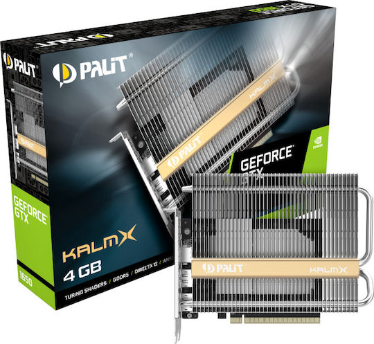 Palit GeForce GTX 1650 4GB GDDR5 Placă Grafică