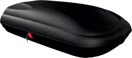 ArtPlast Roof Box Μπαγκαζιέρα Οροφής Αυτοκινήτου 320lt Γκρι με Ανάγλυφη Υφή