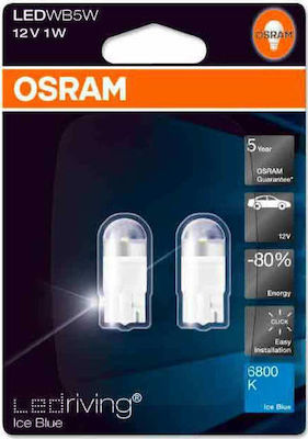 Osram LED Retrofit Cool White 6000k W5W (2880CW-02B) 