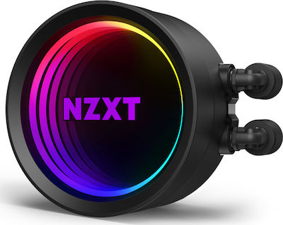 NZXT Kraken X63 Υδρόψυξη Επεξεργαστή Διπλού Ανεμιστήρα 140mm για Socket AM4/1200/115x με RGB Φωτισμό