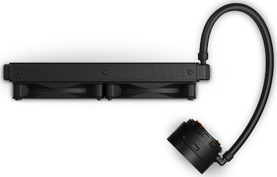NZXT Kraken X63 Υδρόψυξη Επεξεργαστή Διπλού Ανεμιστήρα 140mm για Socket AM4/1200/115x με RGB Φωτισμό
