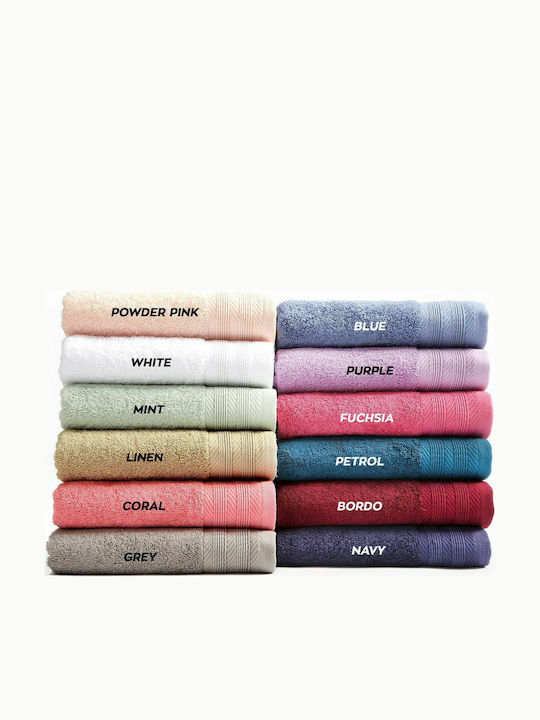 Nef-Nef Homeware Bath Towel 80x160cm. White Weight 550gr/m²