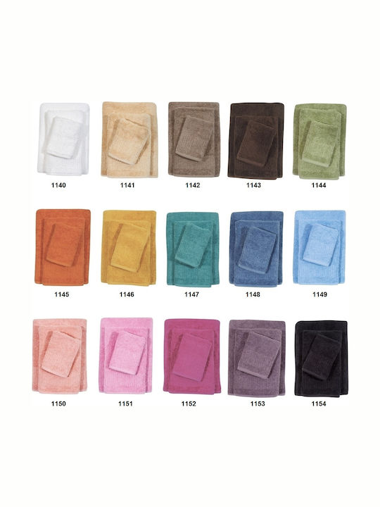 Das Home Facecloth Prestige 1154 50x90cm Black Weight 600gr/m²