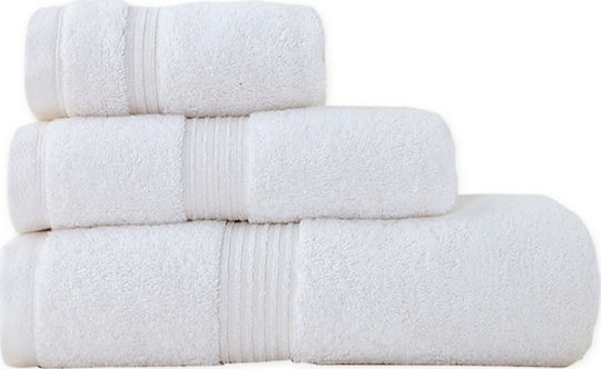 Nef-Nef Homeware Кърпа За Лице Aegean 50x100см Бяла Тегло 500гр/м²