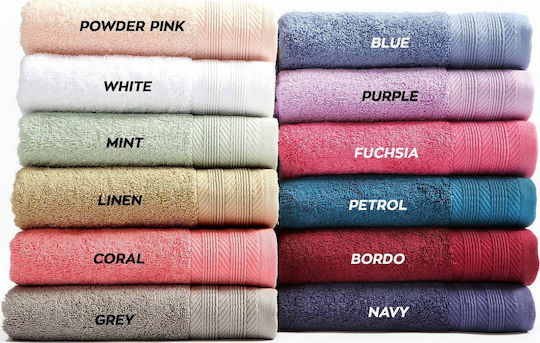 Nef-Nef Homeware Facecloth 50x90cm White Weight 550gr/m²