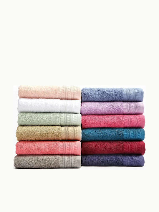 Nef-Nef Homeware Hand Towel 30x50cm. Grey Weight 550gr/m²