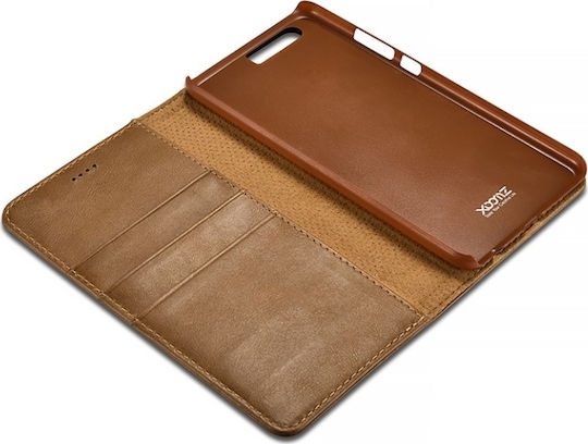 Xoomz Genuine Leather Wallet Piele Maro (Huawei P10)