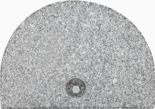 vidaXL Schirmständer aus Beton in Gray Farbe 40x28x4cm