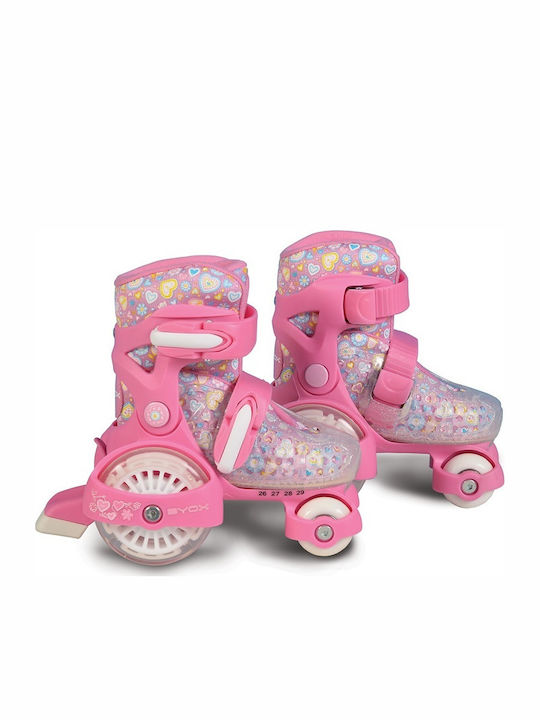 Byox Roller Skates Little Beetle Pinky Girl