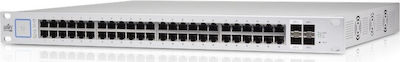 Ubiquiti UniFi US-48-500W Verwaltet L2 PoE+ Switch mit 48 Ports Gigabit (1Gbps) Ethernet und 4 SFP Ports