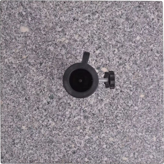 vidaXL Schirmständer aus Beton in Gray Farbe 40x40x48cm
