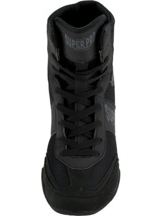 Superpro Super Pro Speed78 Boxing Shoes Black