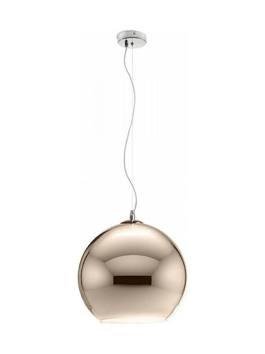 Rendl Light Studio Beau Monde 25 Pendant Light Single-Light for Socket E27 Bronze