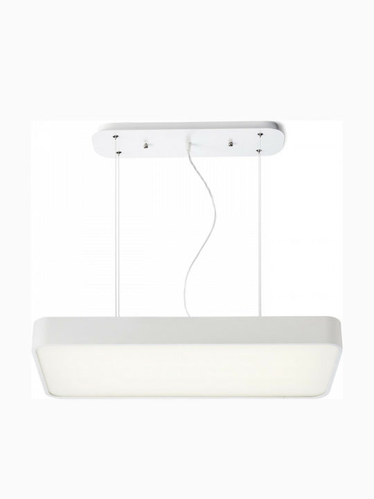 Rendl Light Studio Mensa RC Pendant Κρεμαστό LED Panel 36W με Θερμό Λευκό Φως 3000K