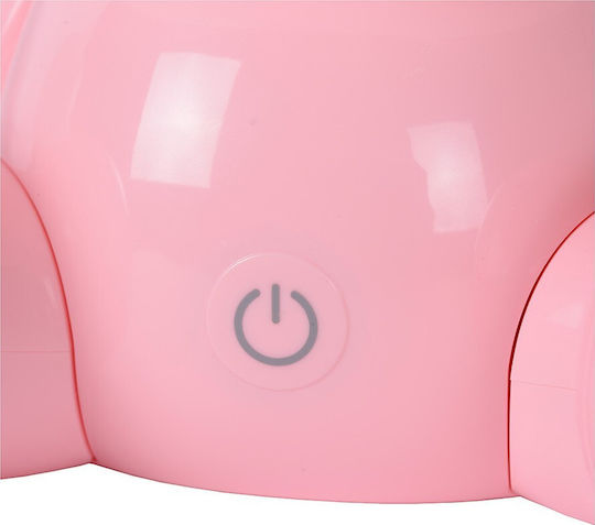 Lucide Lightning Led Παιδικό Διακοσμητικό Φωτιστικό Αφής Rabbit Ροζ 19x16x30εκ.