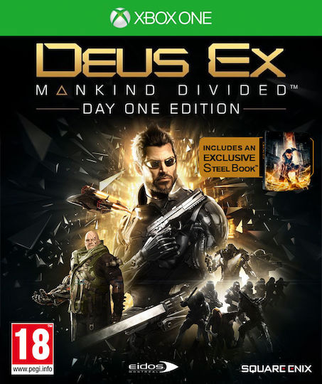 Deus Ex: Mankind Divided Day One Издание Игра за Xbox One