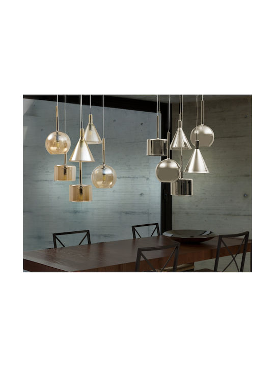 Luma Pendant Chandelier for 6 Bulbs G9 Honey