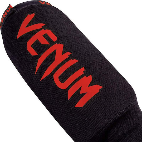 Venum Kontact Shin Guards Adults Black/Red