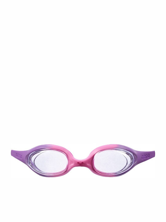Arena Swimming Goggles Kids with Anti-fog Lenses Pink