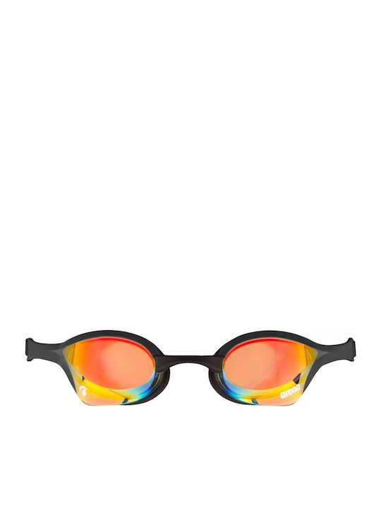 Arena Cobra Ultra Swipe Adults Swimming Goggles with Anti-Glare Lenses Black