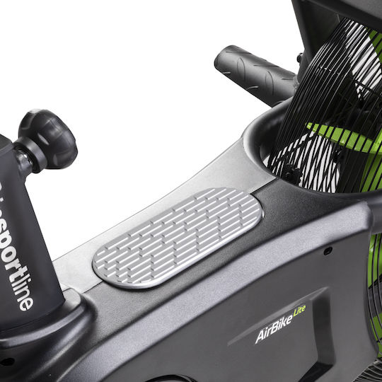 inSPORTline Airbike Lite Ποδήλατο Spinning με Αντίσταση Αέρα και Ροδάκια
