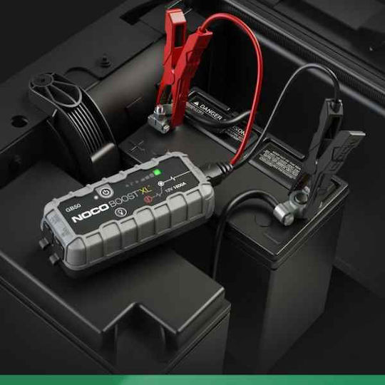 Noco GB50 Boost XL Portable Car Battery Jump Starter 1500A with Φακό / Power Bank / USB 12V