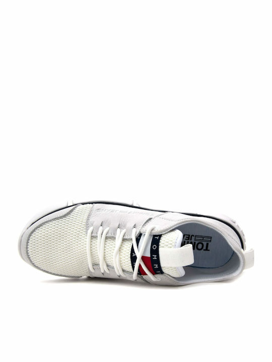 Tommy Hilfiger Chunky Lace Up Ανδρικά Chunky Sneakers Λευκά
