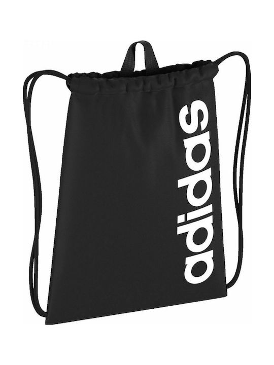 Adidas Linear Core Unisex Τσάντα Πλάτης Γυμναστηρίου Μαύρη