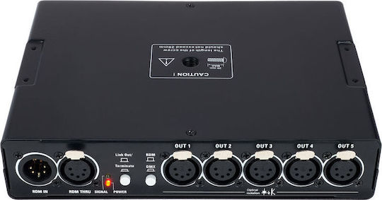 Botex DD-5 RDM 5P DMX Splitter για Κονσόλα Φωτισμού / 1 Είσοδο XLR