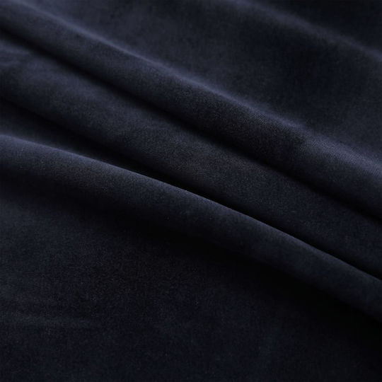 vidaXL Vorhang mit Grommet Schwarze 290x245cm