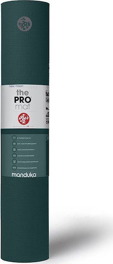 Manduka PRO Στρώμα Γυμναστικής Yoga Πράσινο (180x66x0.6cm)