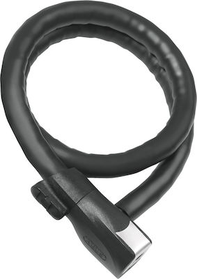 Abus Steel-O-Flex Centuro 860/110 QS RBU Κλειδαριά Ποδηλάτου Κουλούρα με Κλειδί Μαύρη