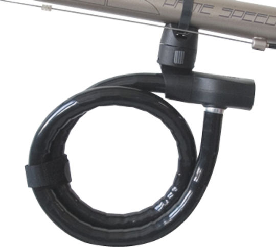Abus Steel-O-Flex Centuro 860/110 QS RBU mit Schlüssel Schwarz