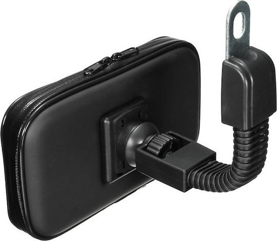 Motorcycle Phone Mount with Waterproof Case 4.8-5.5" for Mirror for Mobile up to 5.5''