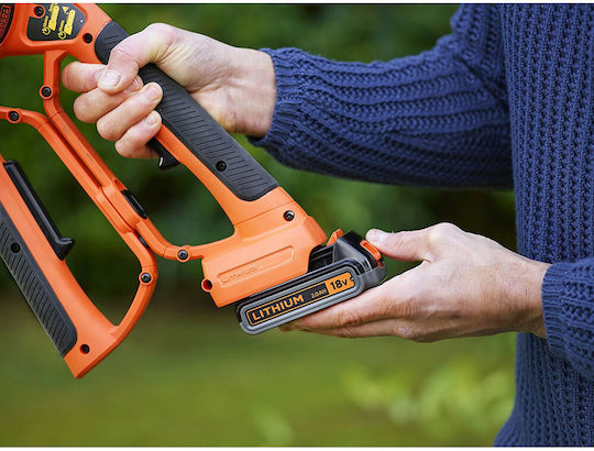Black & Decker Battery Chainsaw 18V 3.5kg with Blade 15cm