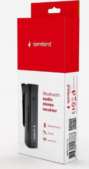 Gembird Bluetooth Автомобил Audio Stereo Receiver за Аудиосистемата (AUX / Аудиоприемник / USB порт за зареждане)
