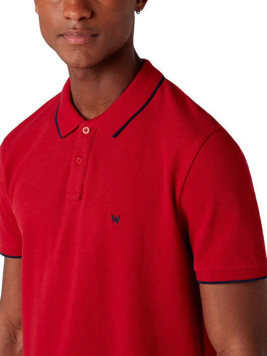 Polo T-Shirt Rot