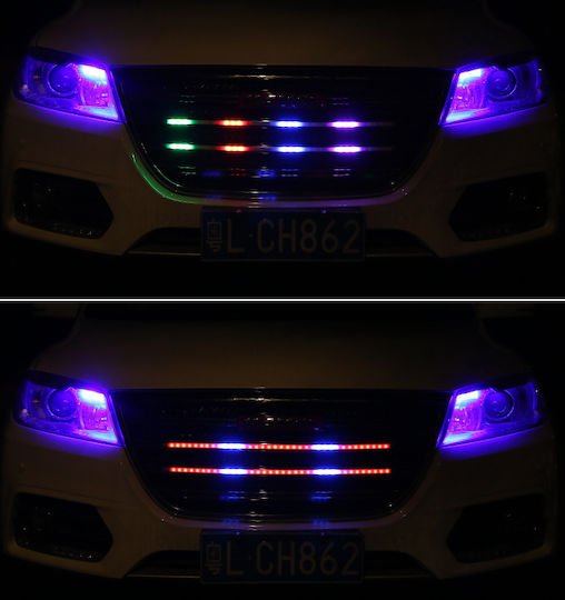 Εύκαμπτος σωλήνας RGB LED 60cm 2τμχ